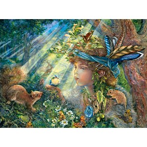 Buffalo Games (11727) - Josephine Wall: "Nature Boy (Glitter Edition)" - 1000 piezas