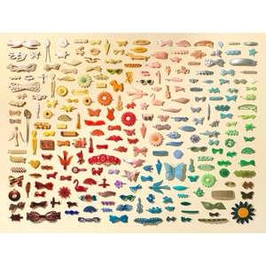 New York Puzzle Co (CO121) - "Barrette Collection" - 1000 piezas