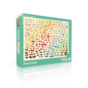 New York Puzzle Co (CO121) - "Barrette Collection" - 1000 piezas