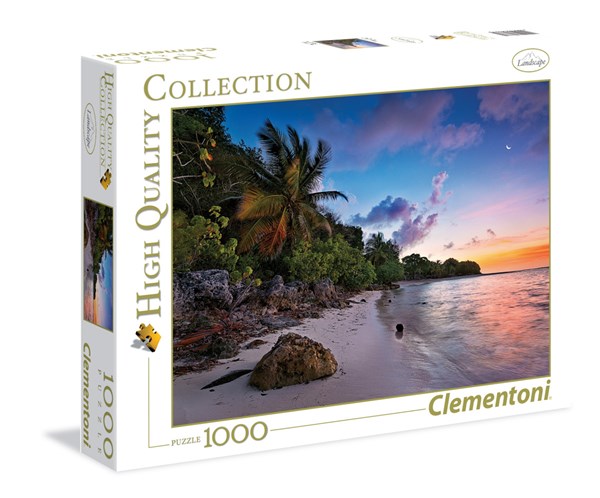 Clementoni (39337) - "Tropical Idyll" - 1000 piezas