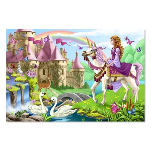 Melissa and Doug (4427) - "Fairy Tale Castle" - 48 piezas