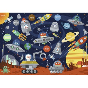 Ravensburger (05352) - "Space Aliens" - 24 piezas