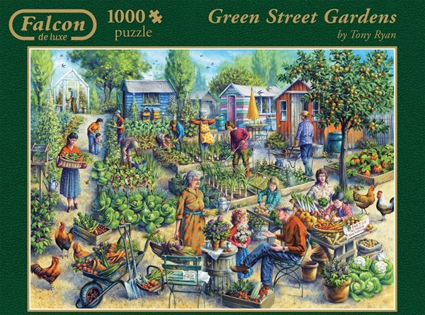 Falcon (11081) - "Green Street Gardens" - 1000 piezas