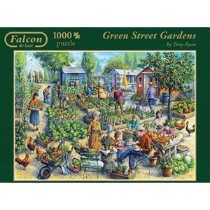 Falcon (11081) - "Green Street Gardens" - 1000 piezas