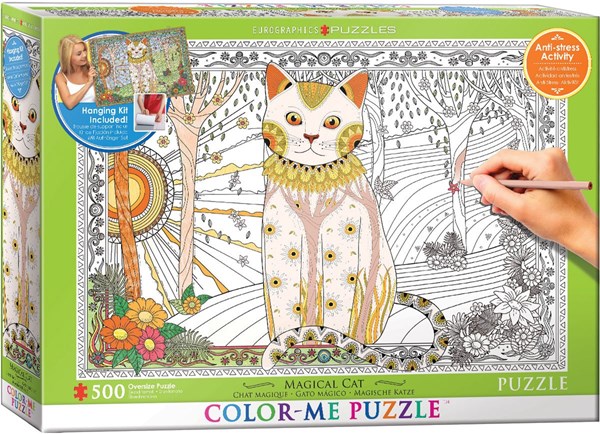 Eurographics (6055-0888) - "Magic Cat" - 500 piezas