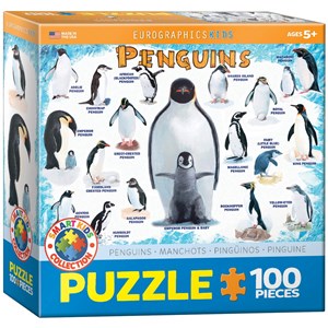 Eurographics (6100-0044) - "Penguins" - 100 piezas