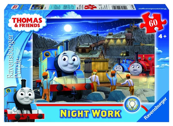 Ravensburger (09604) - "Night Work" - 60 piezas