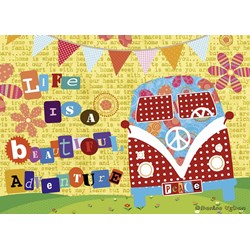 Educa (16278) - "Life is a Beautiful Adventure" - 500 piezas