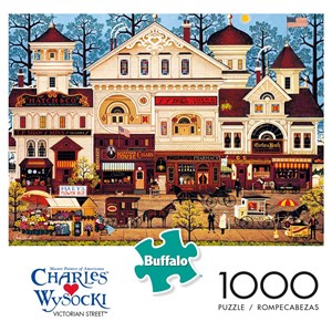 Buffalo Games (11447) - Charles Wysocki: "Victorian Street" - 1000 piezas