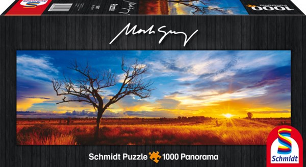 Schmidt Spiele (59287) - Mark Gray: "Desert Oak at Sunset, Northern Territory, Australia" - 1000 piezas