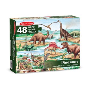 Melissa and Doug (421) - "Dinosaurs" - 48 piezas
