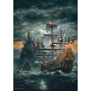Clementoni (31682) - "The Pirate Ship" - 1500 piezas