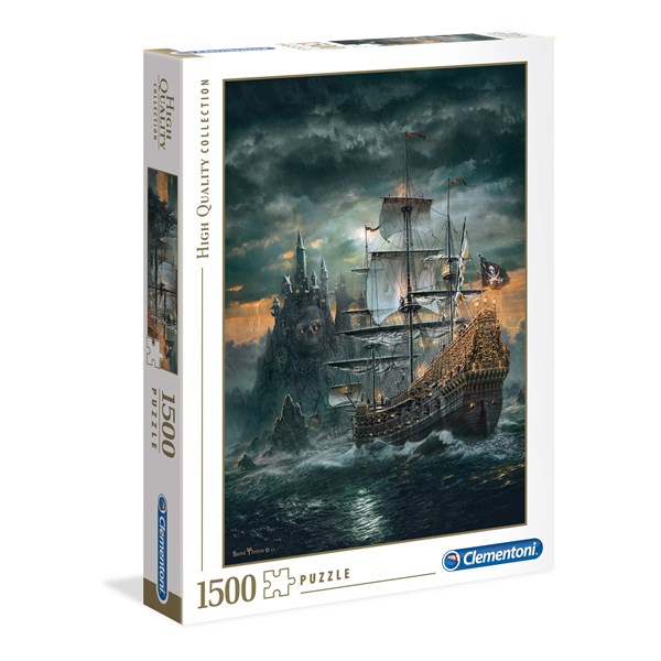 Clementoni (31682) - "The Pirate Ship" - 1500 piezas