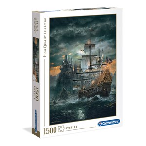 Clementoni (31682) - "The Pirate Ship" - 1500 piezas