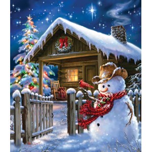 SunsOut (57148) - Dona Gelsinger: "Christmas Cheer" - 550 piezas