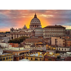Clementoni (39341) - "Rome at the Sunset" - 1000 piezas