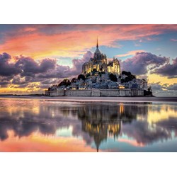 Clementoni (39367) - "Le Magnifique Mont Saint-Michel" - 1000 piezas