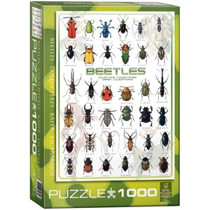 Eurographics (6000-0081) - "Beetles" - 1000 piezas