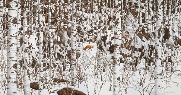 SunsOut (74402) - Bev Doolittle: "Woodland Encounter" - 500 piezas