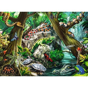 Ravensburger (10703) - "Creepy Crawlies" - 100 piezas