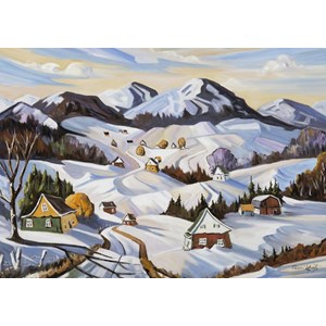 Ravensburger (19537) - "Winter in Charlevoix" - 1000 piezas