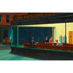 Piatnik (538445) - Edward Hopper: "Nighthawks, 1942" - 1000 piezas