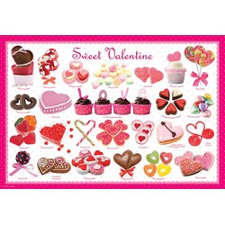 Eurographics (6100-0431) - "Sweet Valentine" - 100 piezas
