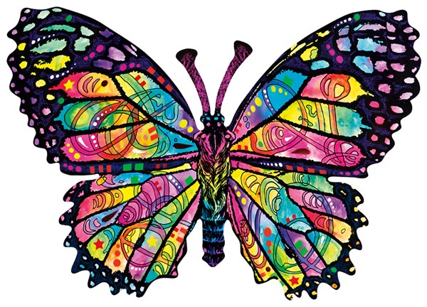 SunsOut (97260) - "Stained Glass Butterfly" - 1000 piezas