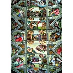Trefl (65000) - Michelangelo: "Sistine Chapel Ceiling, Rome" - 6000 piezas