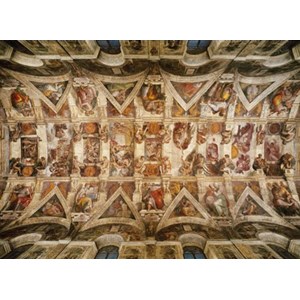 Clementoni (39225) - Michelangelo: "The Sistine Chapel" - 1000 piezas
