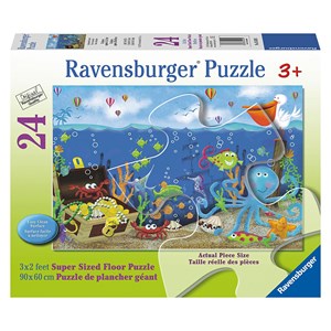 Ravensburger (05430) - "Underwater Treasure" - 24 piezas