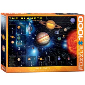 Eurographics (6000-1009) - "The Planets" - 1000 piezas