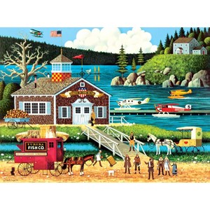 Buffalo Games (11428) - Charles Wysocki: "Birds Of A Feather" - 1000 piezas