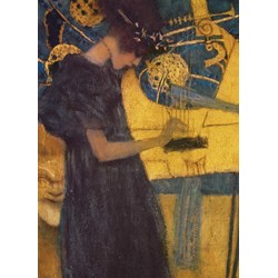 Eurographics (6000-1991) - Gustav Klimt: "The Music" - 1000 piezas
