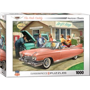 Eurographics (6000-0955) - "The Pink Caddy" - 1000 piezas
