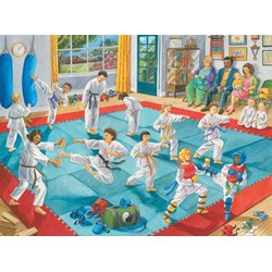 Ravensburger (10968) - "Martial Arts Class" - 100 piezas