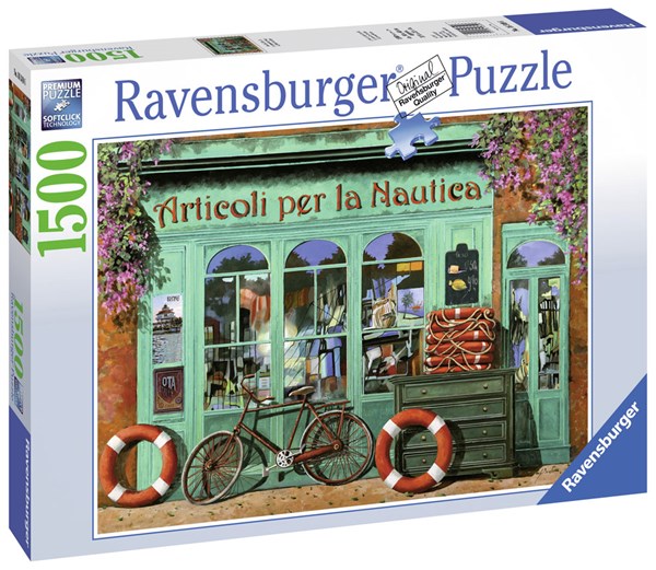 Ravensburger (16349) - "The Red Bicycle" - 1500 piezas