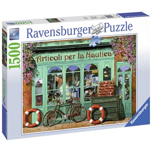Ravensburger (16349) - "The Red Bicycle" - 1500 piezas