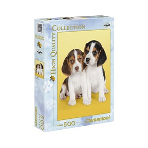 Clementoni (30356) - "Nice Beagles" - 500 piezas
