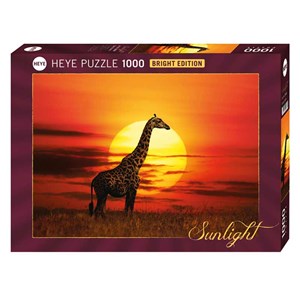 Heye (29688) - "Sunny Giraffe" - 1000 piezas