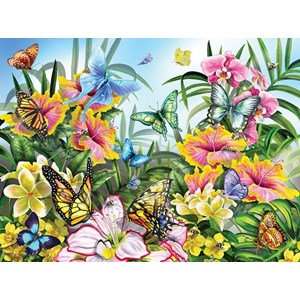 SunsOut (34928) - Lori Schory: "Garden Colors" - 1000 piezas