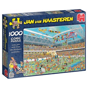Jumbo (17459) - Jan van Haasteren: "Football Crazy!" - 1000 piezas