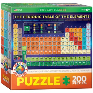 Eurographics (6200-1001) - "The Periodic Table of the Elements" - 200 piezas