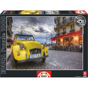 Educa (15526) - "Dusk In Paris" - 1000 piezas