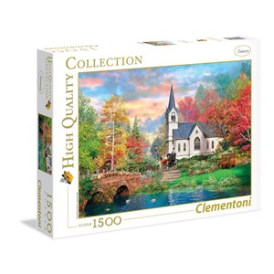 Clementoni (31675) - Dominic Davison: "Colorful Autumn" - 1500 piezas