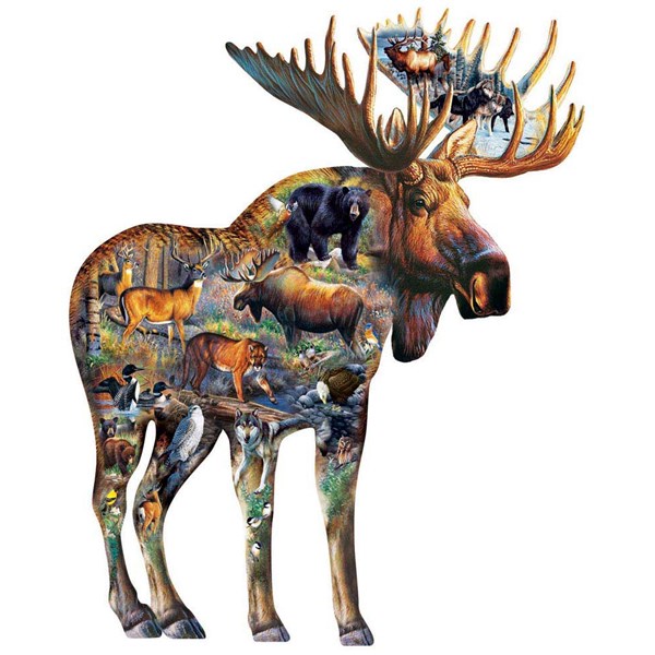 SunsOut (95761) - JQ Licensing: "Walk on the Wild Side" - 650 piezas