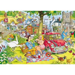 Jumbo (19124) - "Wasgij Destiny Collector's Box #1" - 1000 piezas