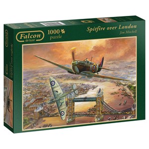 Falcon (11126) - "Spitfire Over London" - 1000 piezas