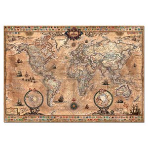 Educa (15159) - "Antique World Map" - 1000 piezas