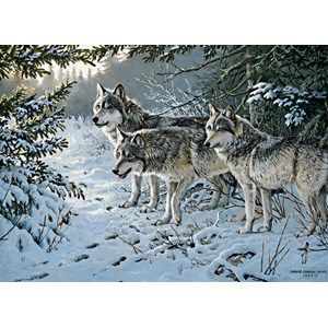 Cobble Hill (51738) - Persis Clayton Weirs: "Wolf Trail" - 1000 piezas